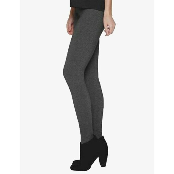 *2/$25* Matty M Ladies Wear Everywhere Gray Leggings Large - Picture 3 of 3